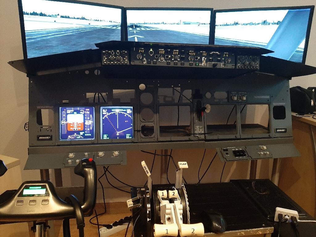 Nog af te bouwen Flight Simulaor, Hobby en Vrije tijd, Modelbouw | Boten en Schepen, Gebruikt, Groter dan 1:32, Overige merken