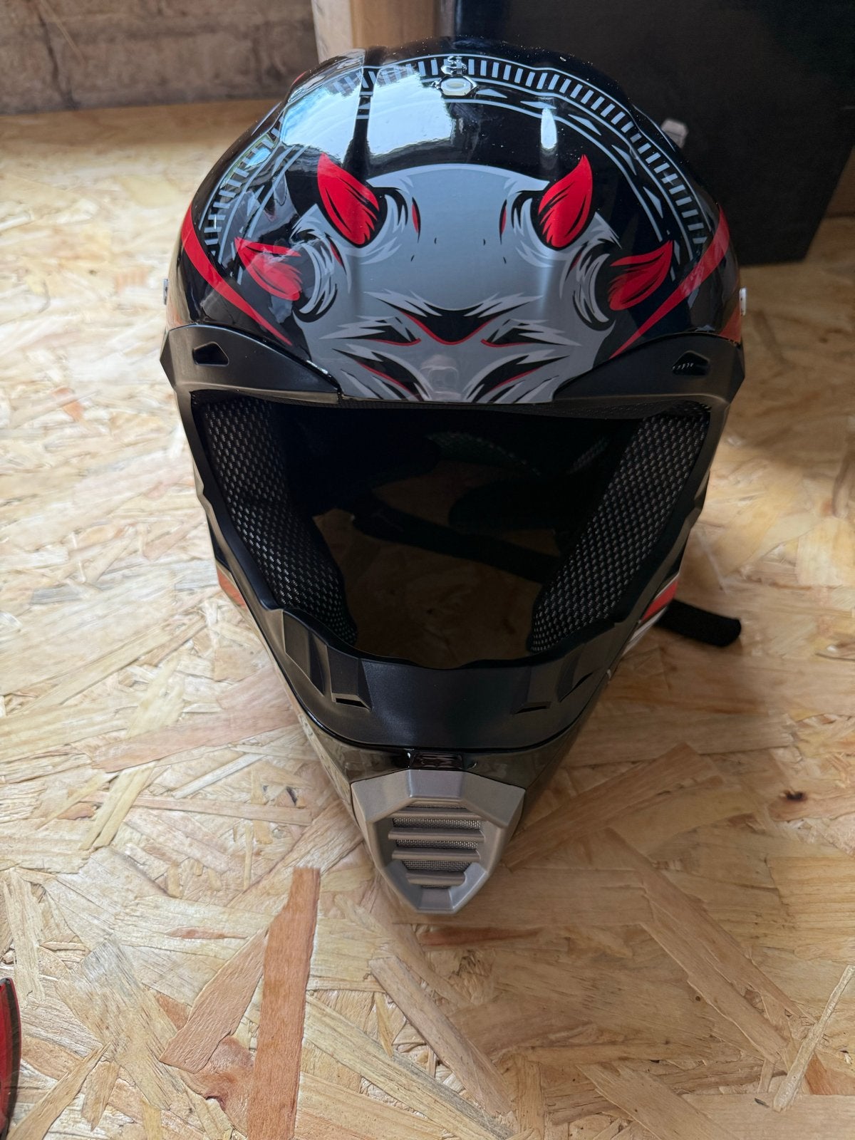 Nieuw! Full-Face Crosshelm / MTB Helm – Maat S, Offroadhelm, Ophalen of Verzenden, S, Nieuw met kaartje