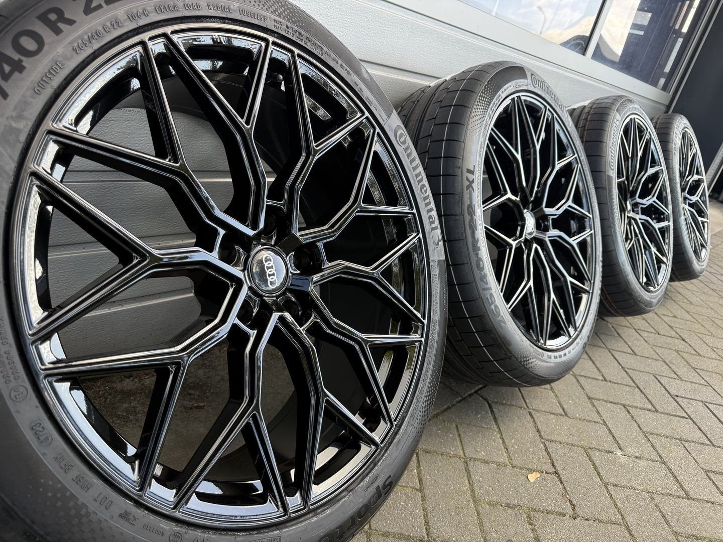 22 " Audi Q6 SQ6 etron sportback performance velgen banden, -, 265 mm, -, Banden en Velgen