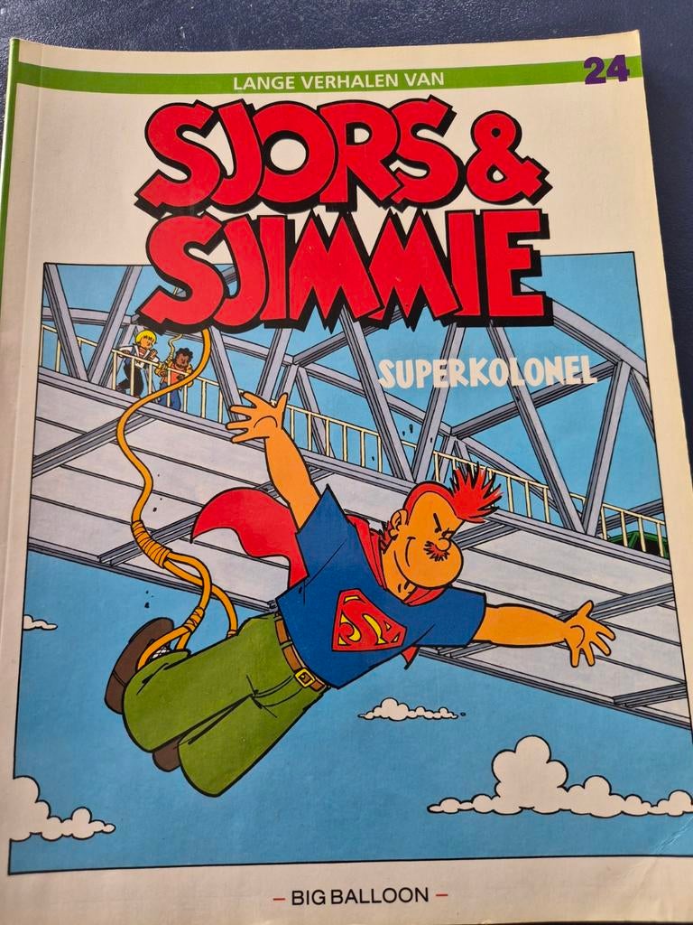 Sjors & Sjimmie: Superkolonel, Eén stripboek, Ophalen of Verzenden, Gelezen