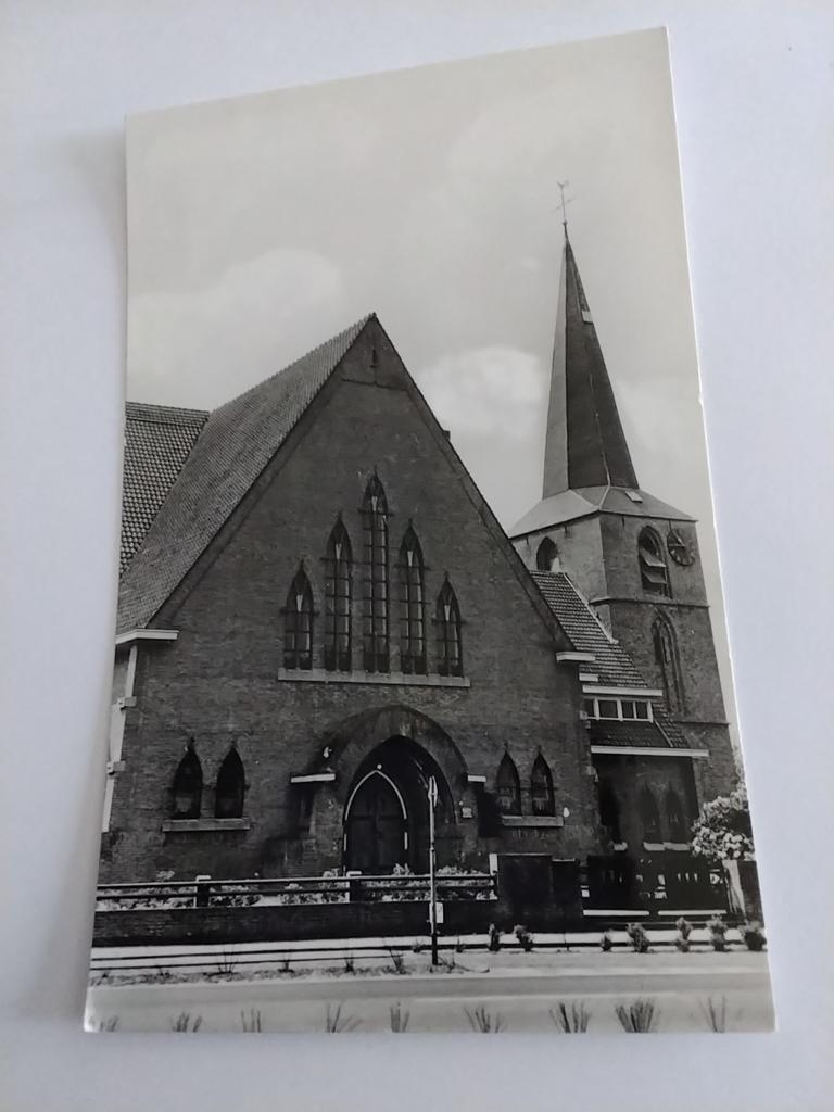 WIERDEN. N.H. KERK, Verzamelen, Ansichtkaarten | Nederland, Ophalen of Verzenden, 1960 tot 1980, Zuid-Holland