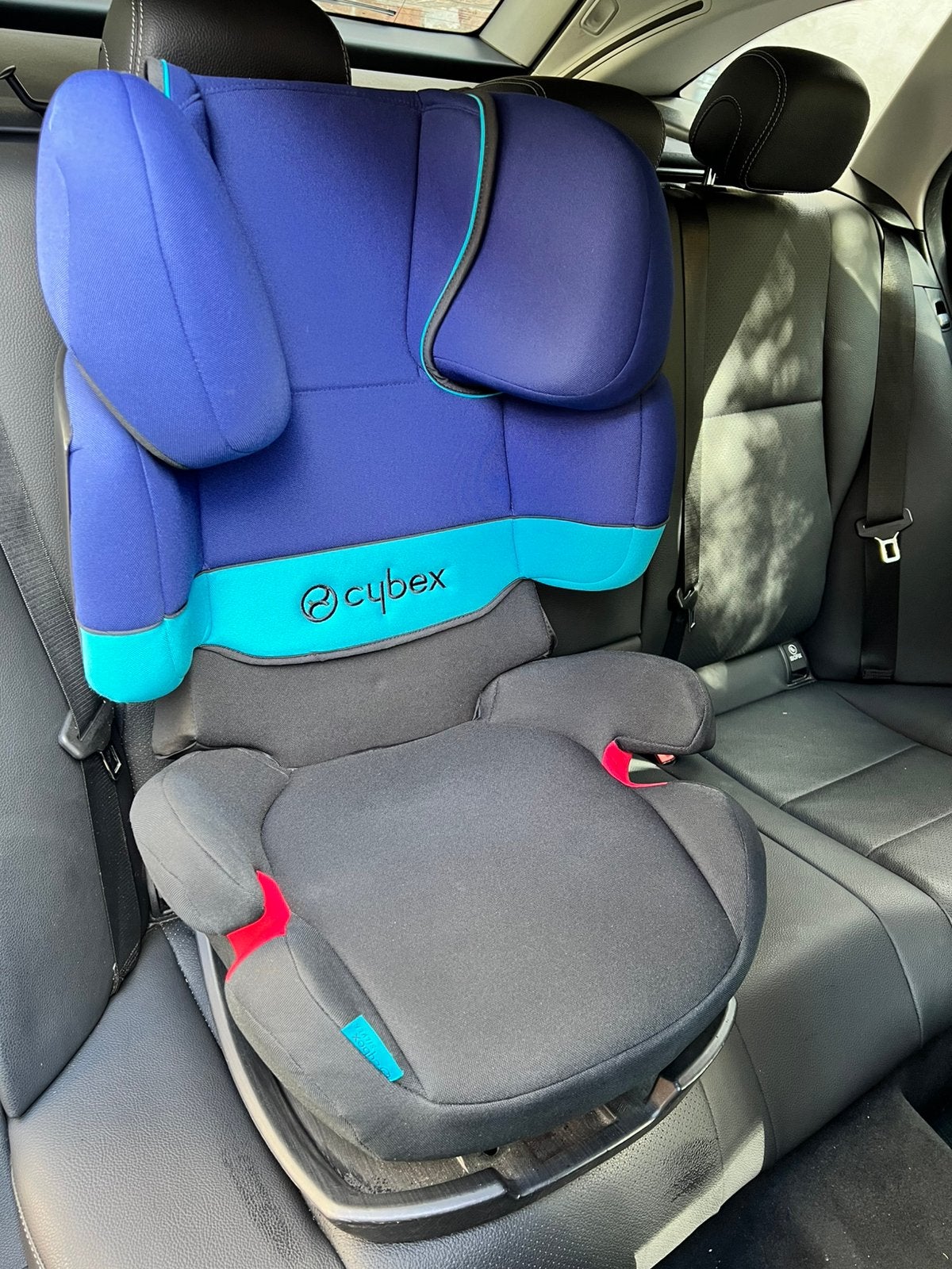Cybex Pallas Fix blauw, Verstelbare rugleuning, 15 t/m 36 kg, Zo goed als nieuw, Isofix