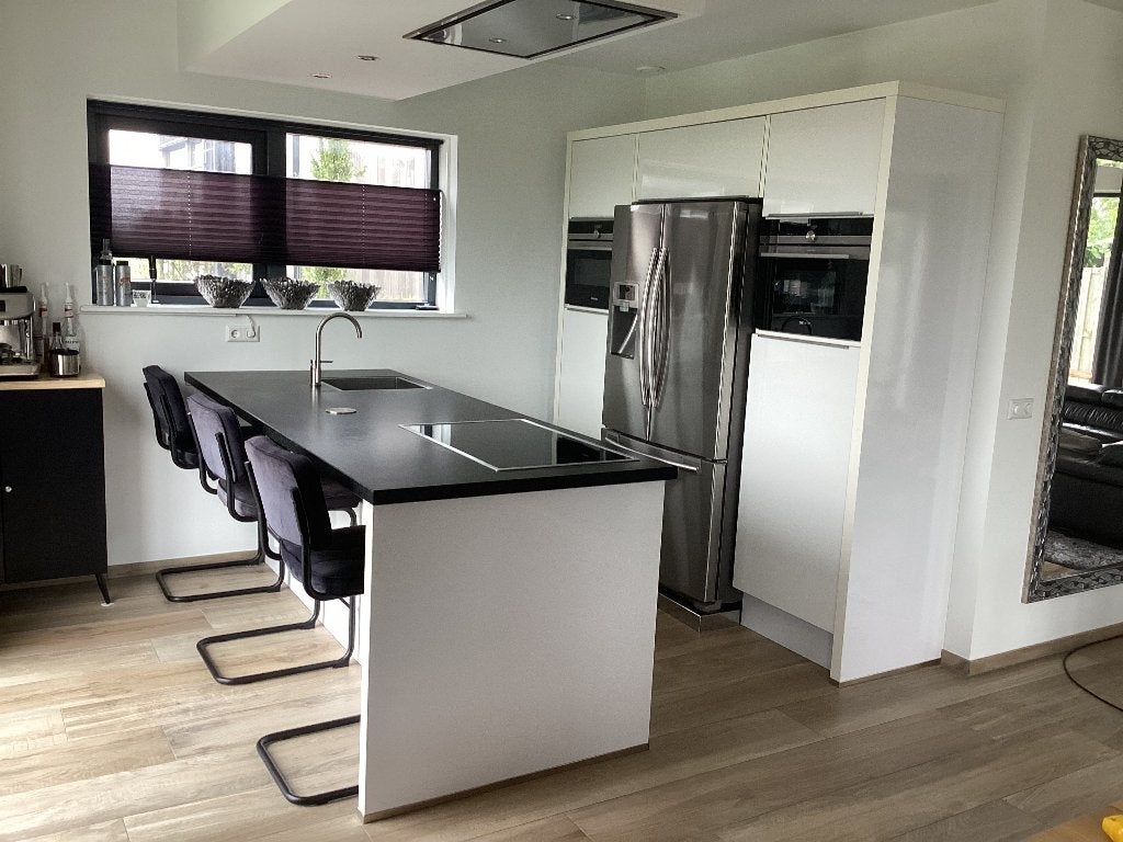 Keuken met schiereiland