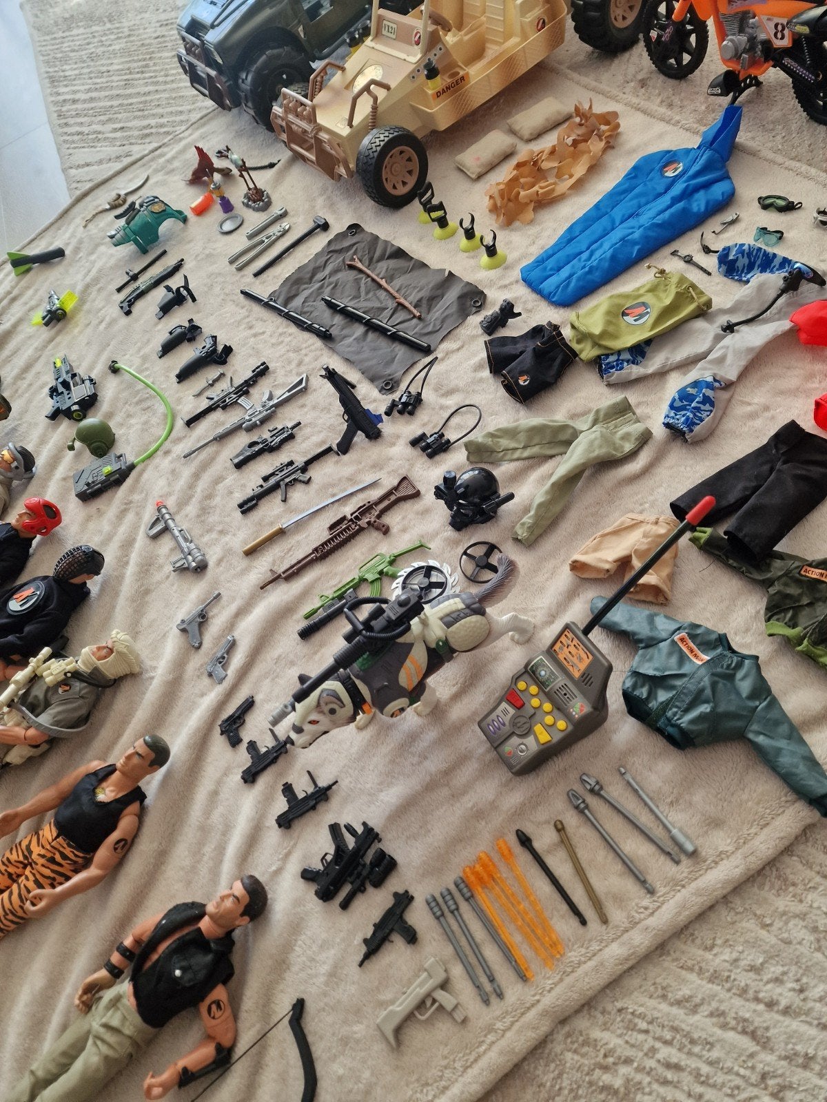 Grote Action Man collectie:poppen, voertuigen en accessoires, Kinderen en Baby's, Speelgoed | Actiefiguren, Ophalen of Verzenden