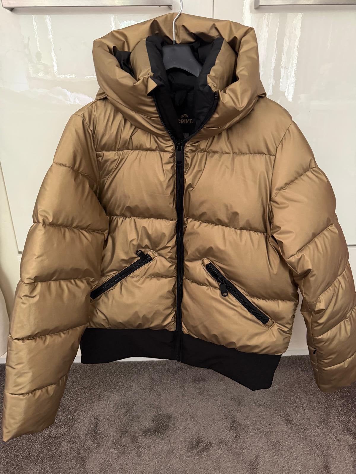 Nieuw ski winter jas maat  L 40 42 metallic goud, Kleding | Dames, Jassen | Winter, Ophalen of Verzenden, Nieuw, Maat 38/40 (M)