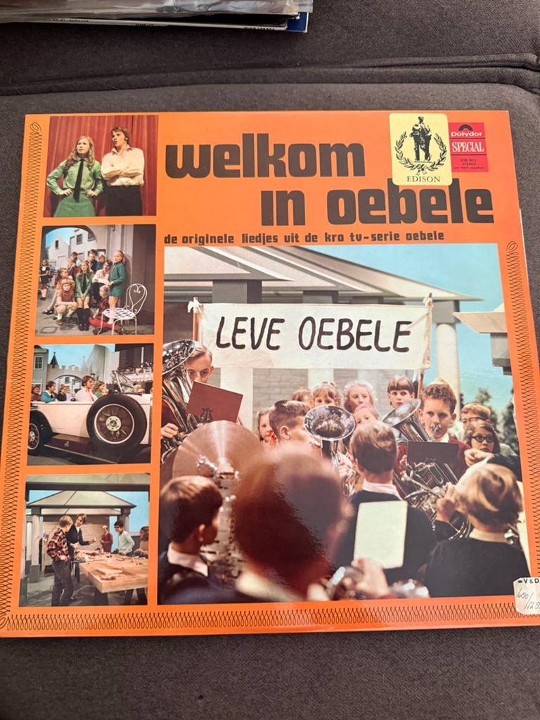 Welkom in Oebele - Originele liedjes KRO TV-serie LP, Ophalen, Gebruikt, 12 inch
