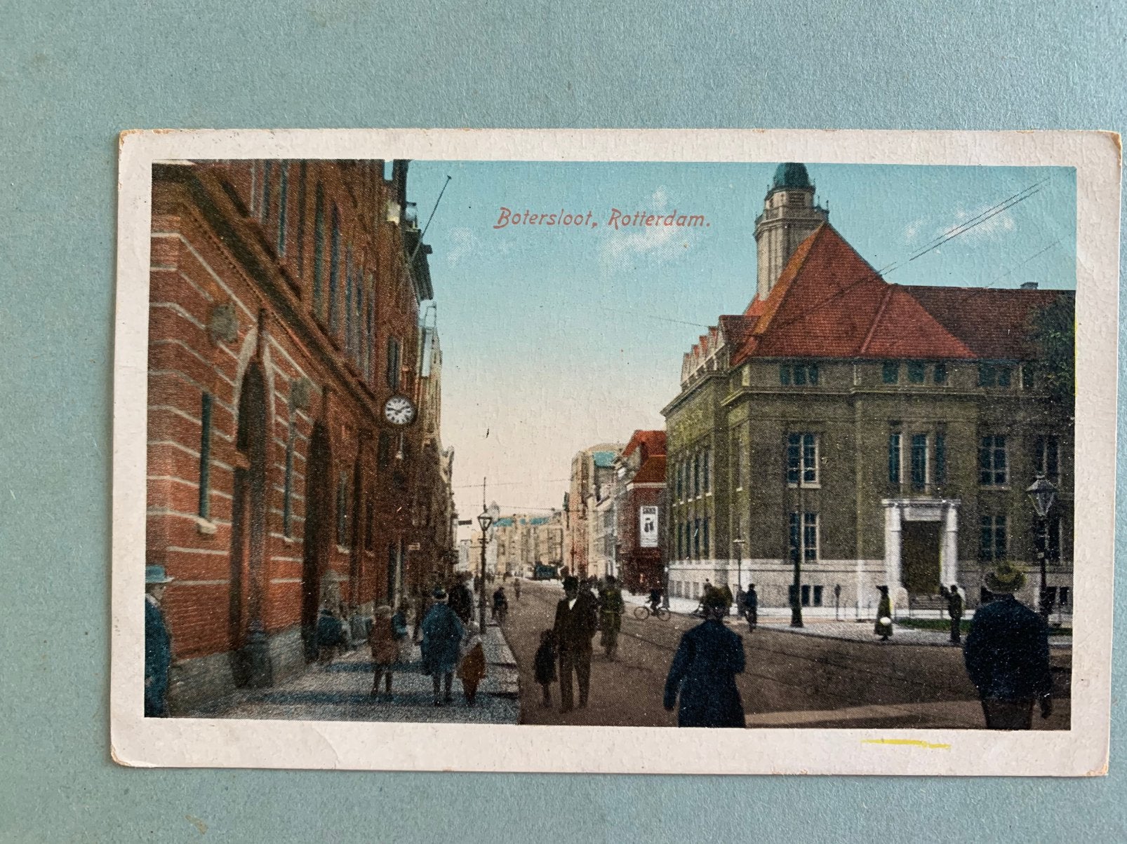 29-12-1924 Rotterdam - Botersloot, Ophalen of Verzenden, 1920 tot 1940, Gelopen, Zuid-Holland