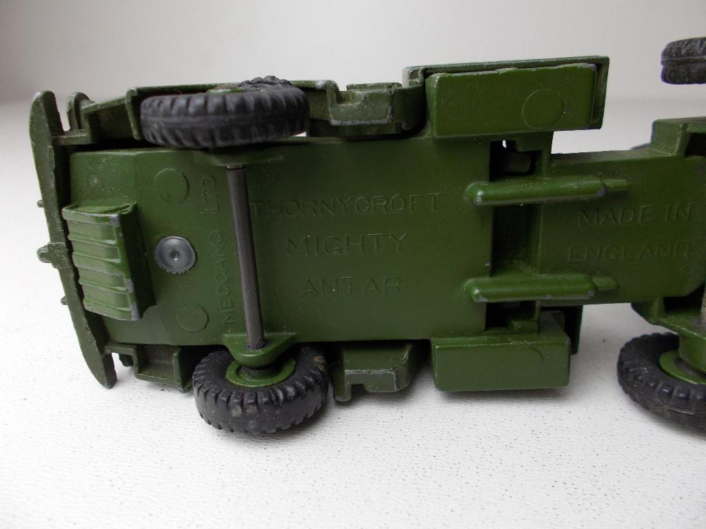1957 Dinky Supertoys 660 MIGHTY ANTAR TANK TRANSPORTER (-G-), Ophalen of Verzenden, Zo goed als nieuw, Bus of Vrachtwagen, Dinky Toys