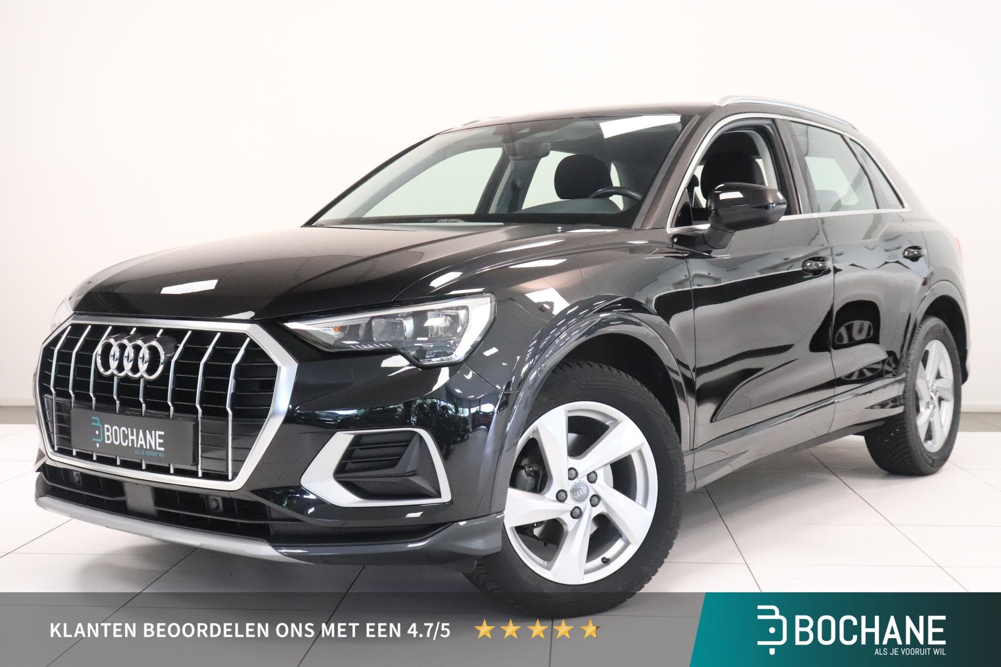 Audi Q3 35 TFSI Advanced Pro Line | Parkeersensor | Climate, Auto's, Dealer onderhouden, Stof, 4 cilinders, Zwart