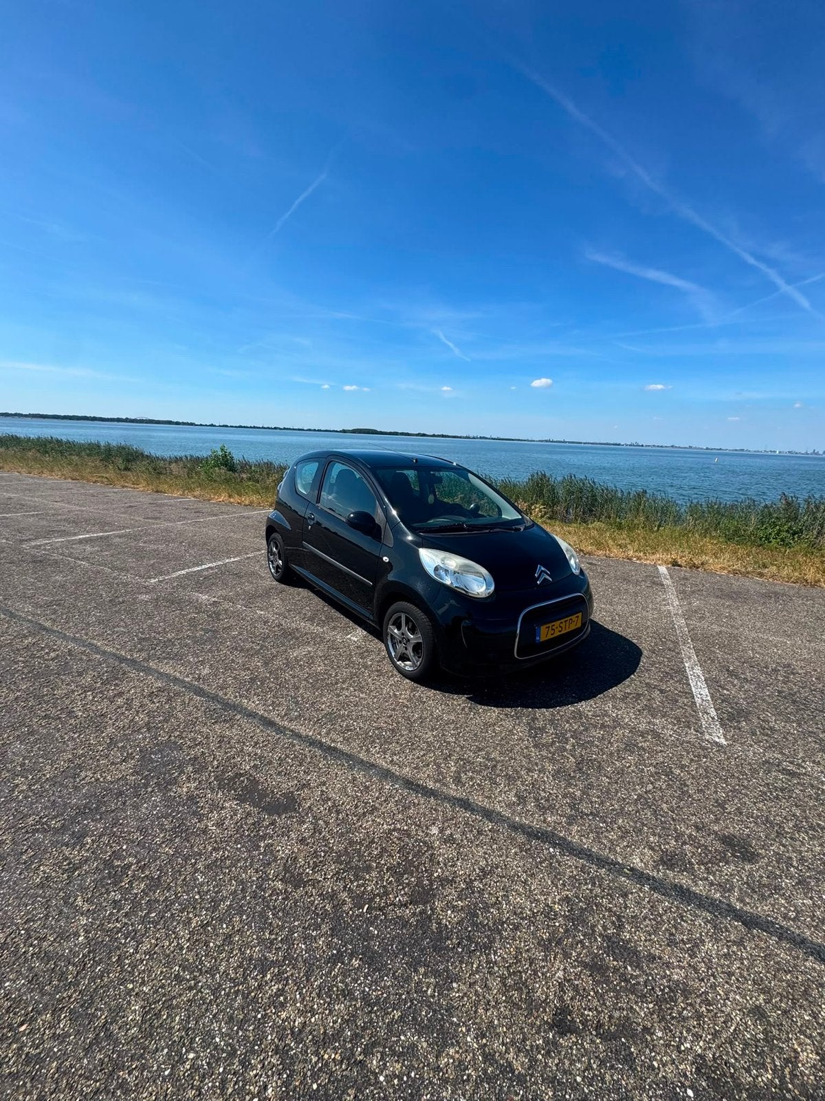 Citroën C1 1.0 2011 | Airco | Zwart - APK 27, Voorwielaandrijving, 4 stoelen, C1, Origineel Nederlands