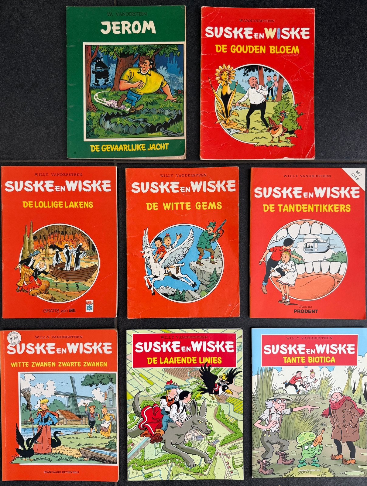 Speciale uitgaven van Suske & Wiske en 1 van Jerom, Meerdere stripboeken, Ophalen, Zo goed als nieuw