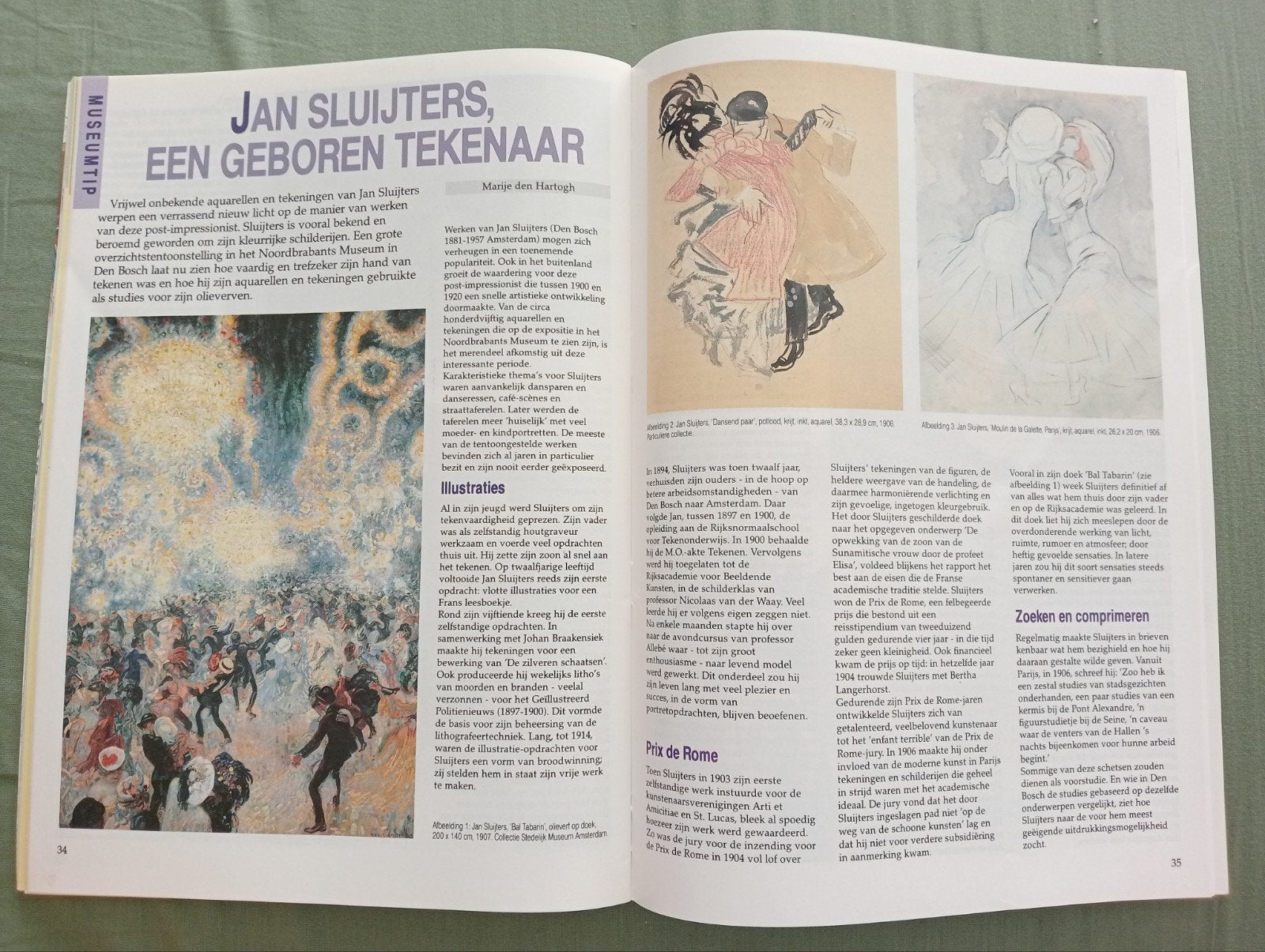 Atelier Magazine Juli/Augustus 1991 Nr. 33, Ophalen of Verzenden, Gelezen, Overige typen