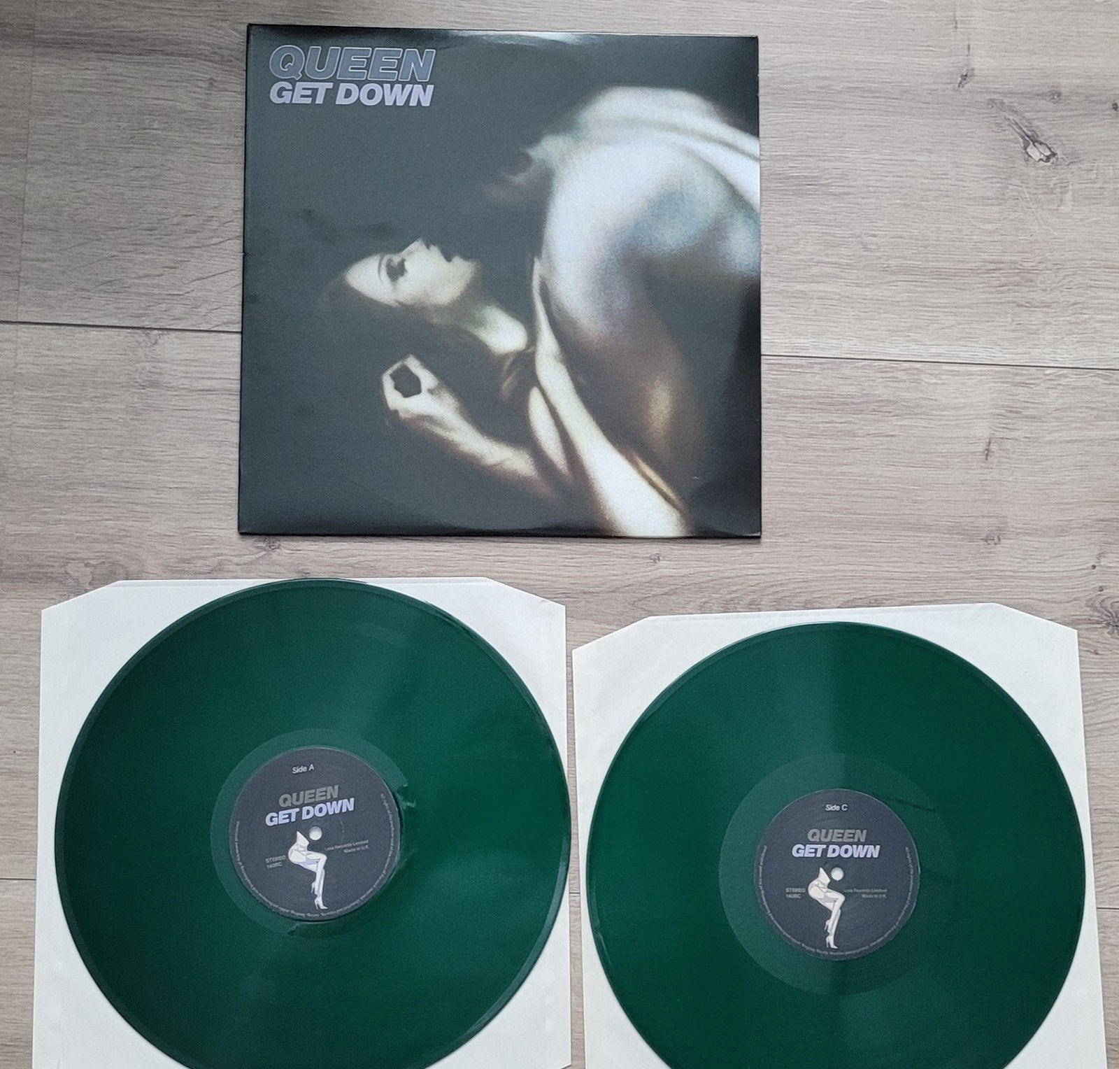 Queen bootleg Get Down 1st ed., Cd's en Dvd's, Ophalen of Verzenden, Gebruikt, 12 inch, Poprock