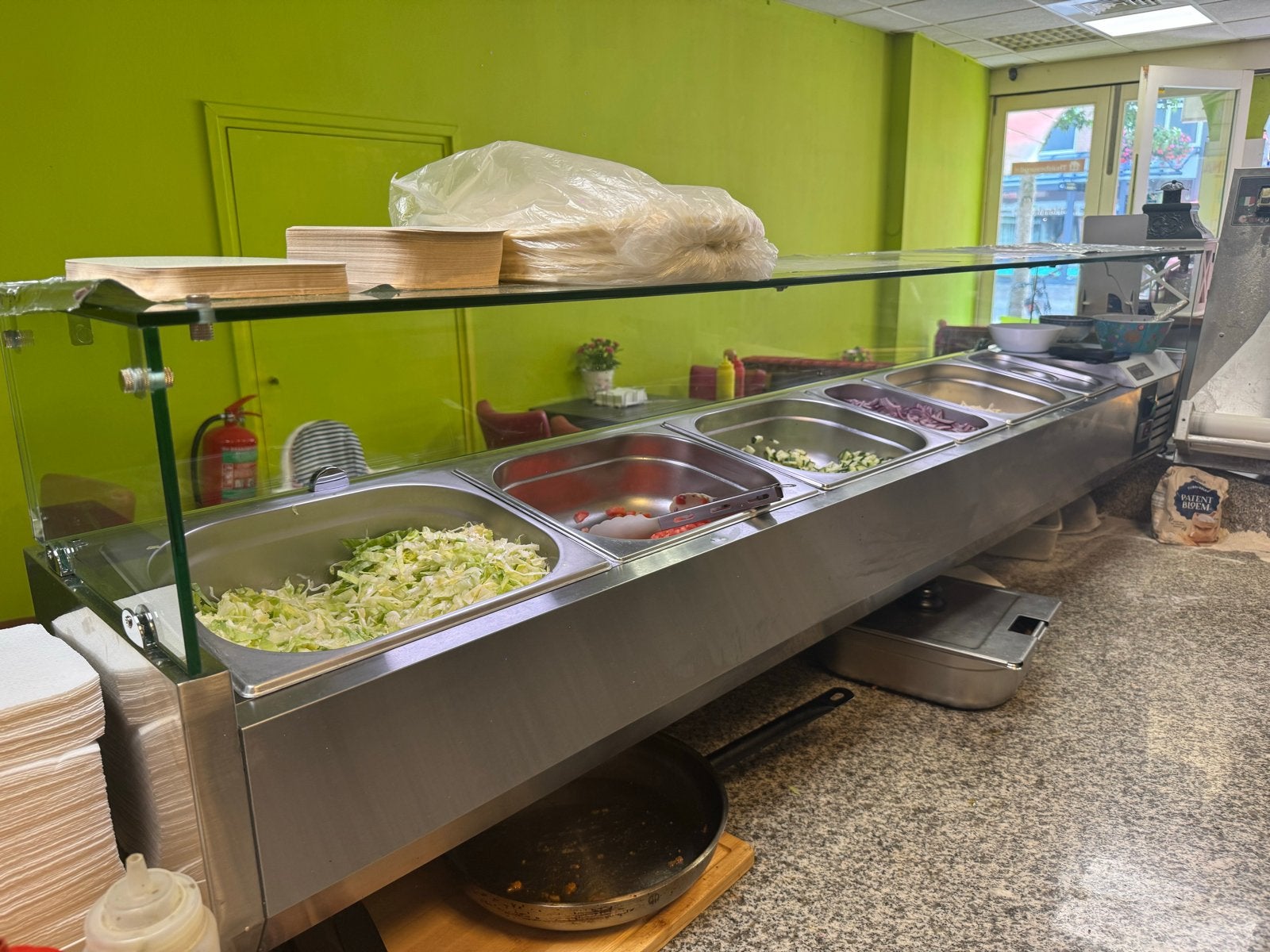GGM Gastro Koelvitrine AGG203ND - Perfect voor Horeca, Ophalen, Gebruikt