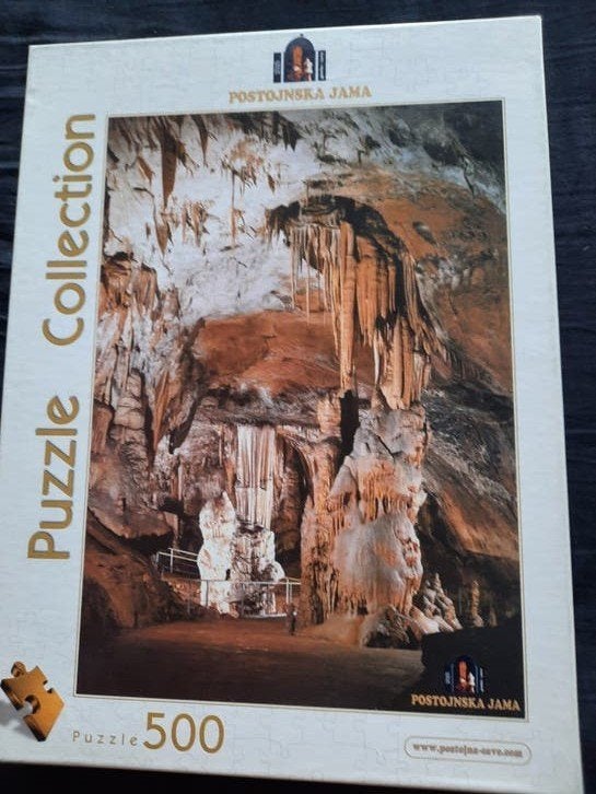 Postojnska Jama Puzzel 500 stukjes, Ophalen of Verzenden, 500 t/m 1500 stukjes, Gebruikt, Legpuzzel