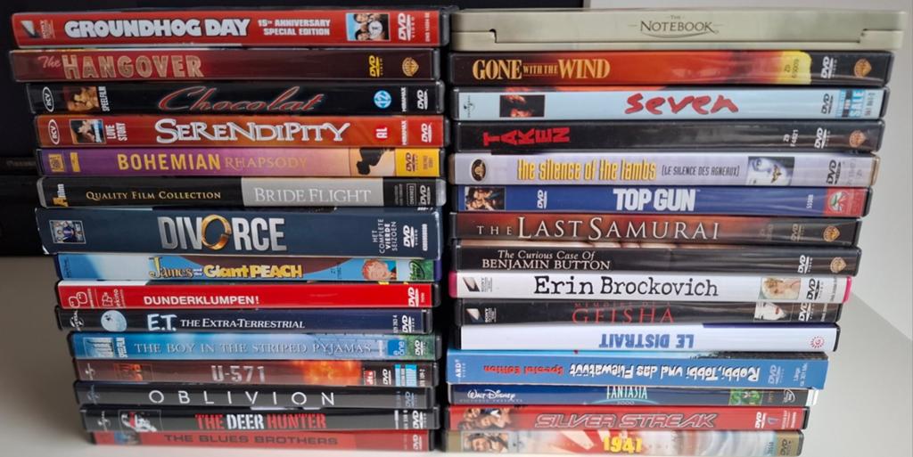 Dvd's, diverse genres. 1 koop. Niet los., Gebruikt, Alle leeftijden, Ophalen of Verzenden, Boxset