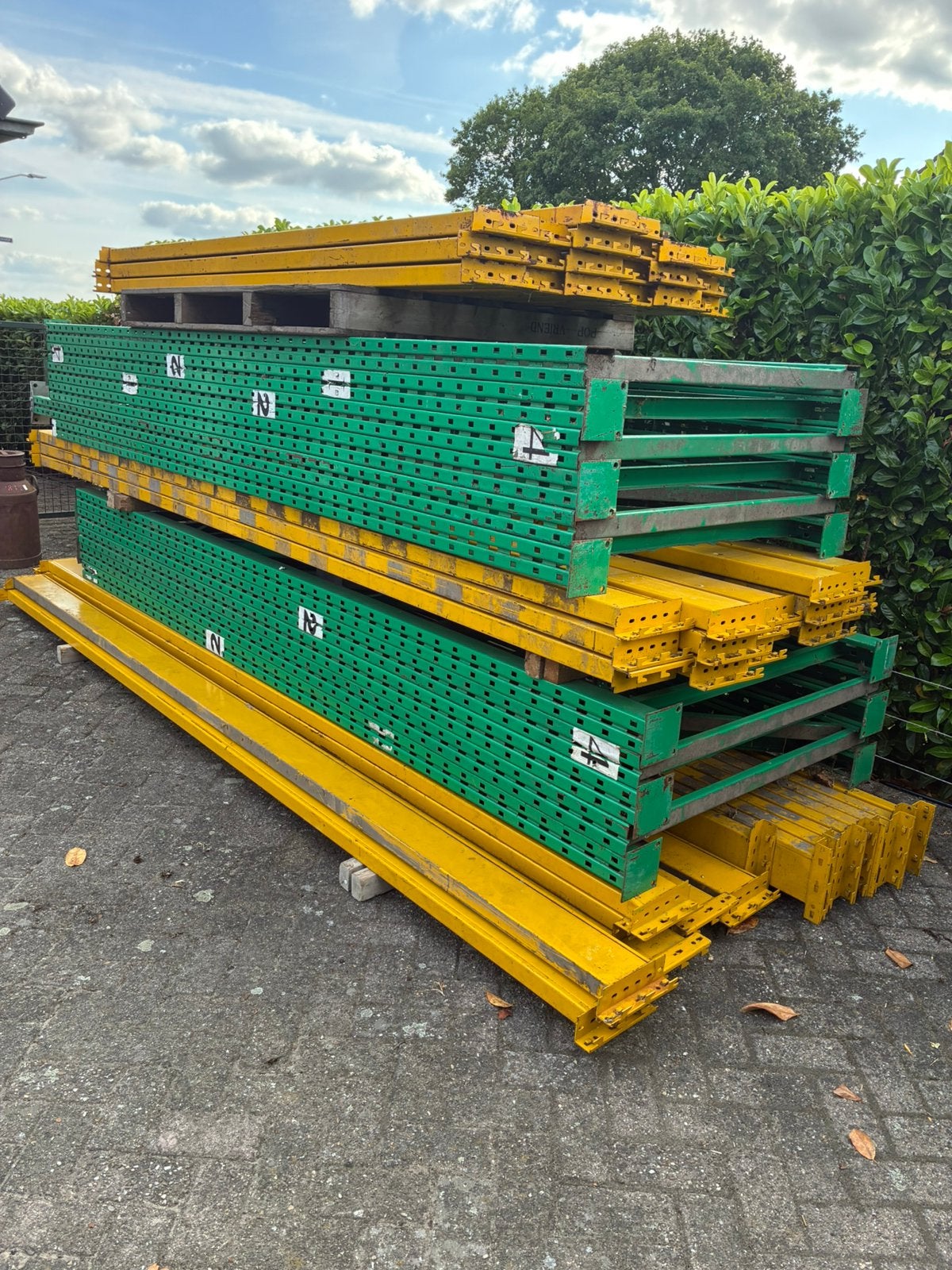 Magazijn stelling/ pallet stelling, Ophalen of Verzenden