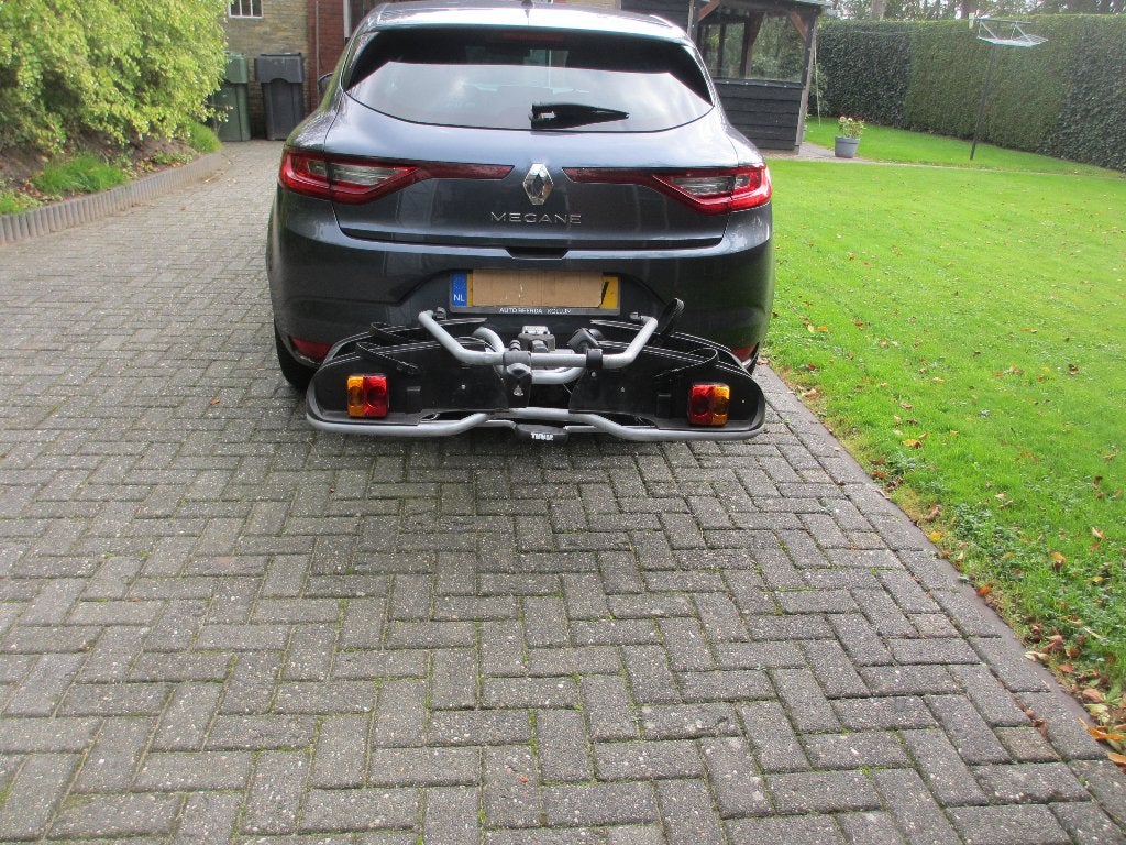 thule ep 916,kantelbaar,60 kg,e-bike,slot,sleutel,snelkoppel, Auto diversen, Ophalen, Zo goed als nieuw, Brede banden, 2 fietsen