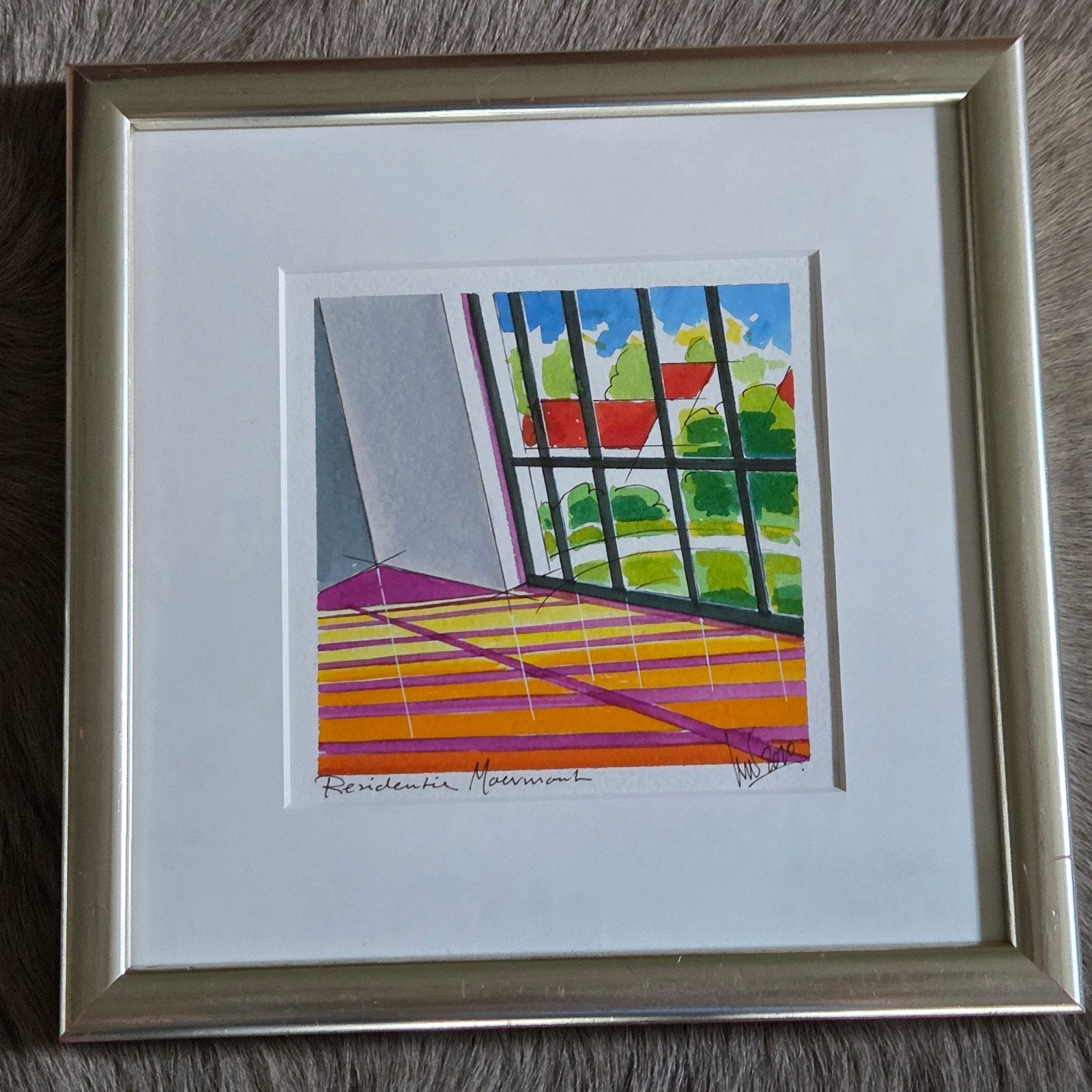 Roger Raveel 2010 Residentie Moermont kunstwerk, Ophalen of Verzenden