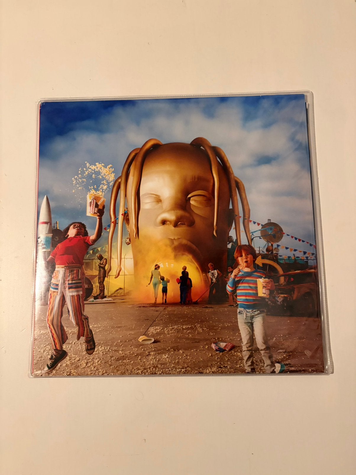 Travis Scott - Astroworld Vinyl Lp, Cd's en Dvd's, Vinyl | Hiphop en Rap, Ophalen of Verzenden, Zo goed als nieuw, LP