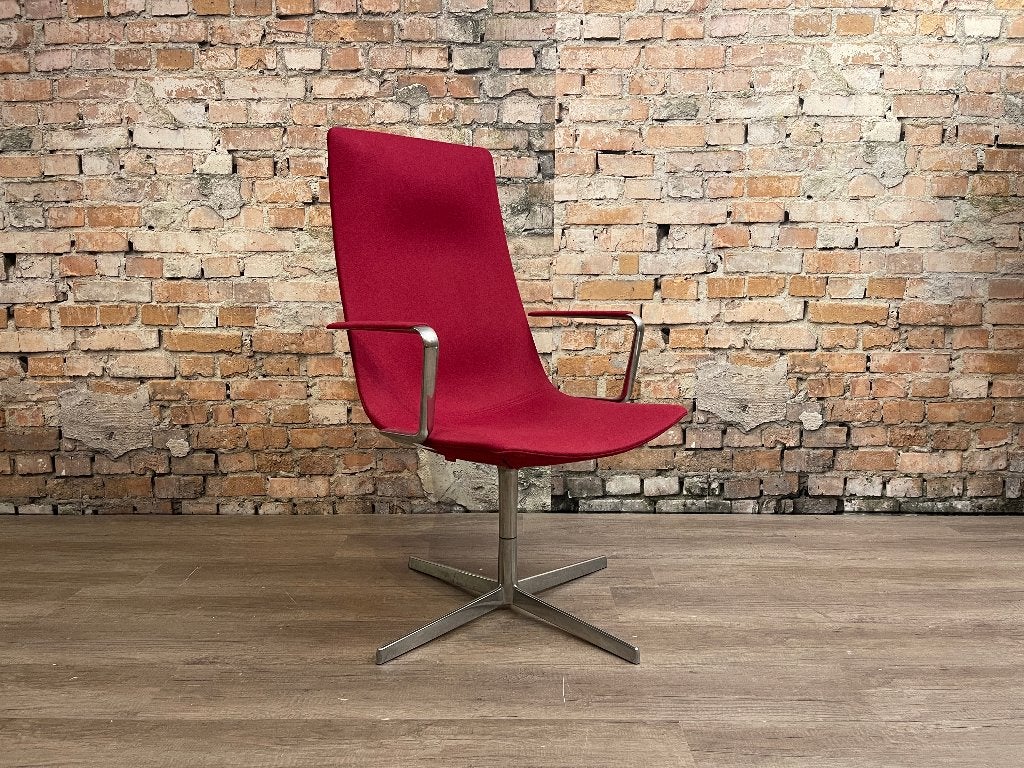 Arper Catifa 60 – Rood stof | Lievore Altherr Molina, Ophalen, Hout, Design, Zo goed als nieuw