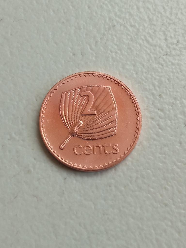 Fiji 2 cent 2001., Ophalen of Verzenden, Losse munt
