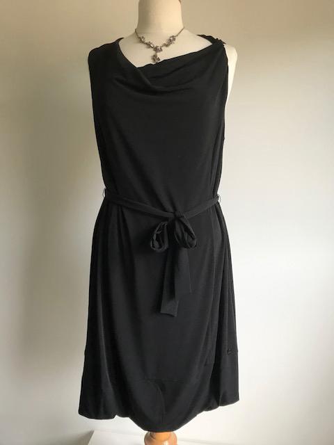 Didi asymmetrische jurk zwart NIEUW maat L, Maat 38/40 (M), Zwart, Nieuw, Didi