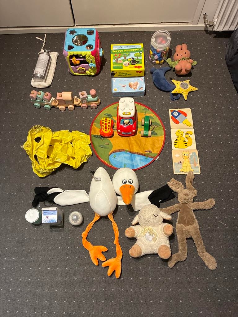 Grote set baby speelgoed en toebehoren, Ophalen of Verzenden, Zo goed als nieuw