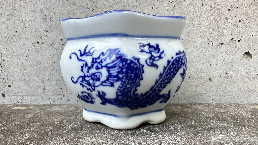 Bonsai schaal pot 7x7x6cm (5*), Ophalen of Verzenden, Zo goed als nieuw, Overige vormen, Aardewerk
