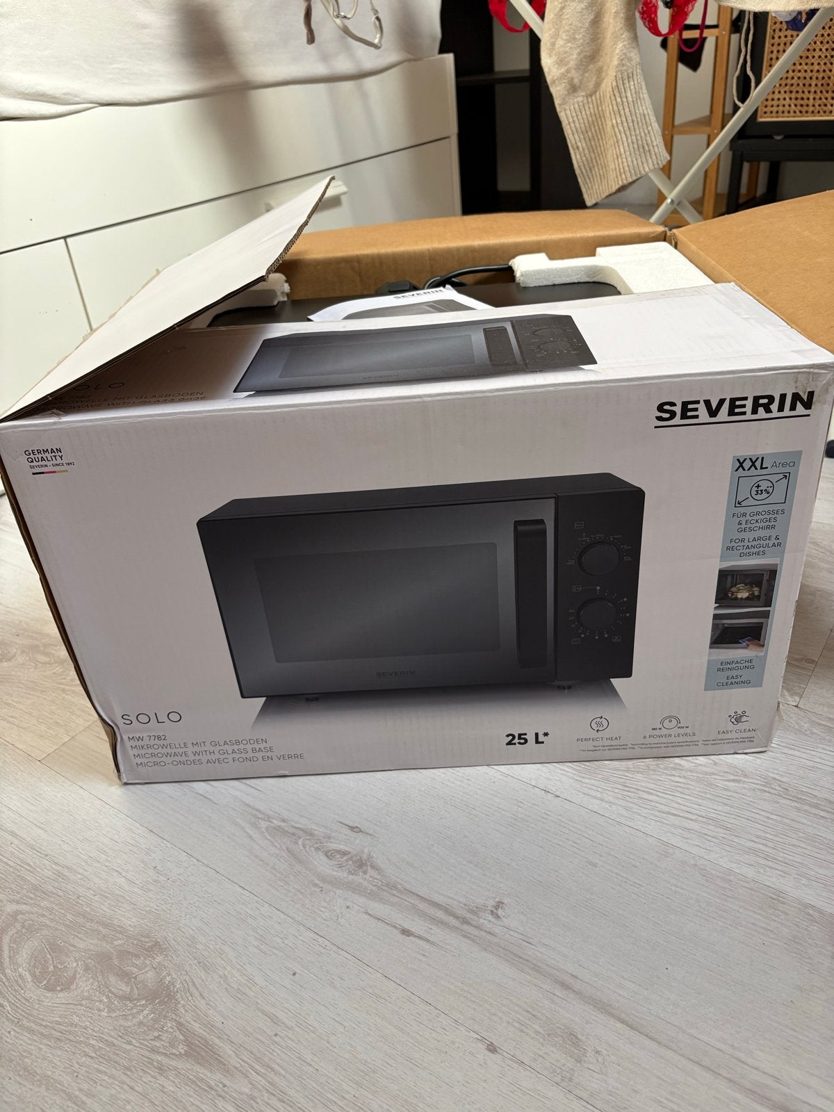 Severin Magnetron en Oven - Nieuw in doos, Witgoed en Apparatuur, Combimagnetron, Nieuw, Ophalen of Verzenden, Vrijstaand