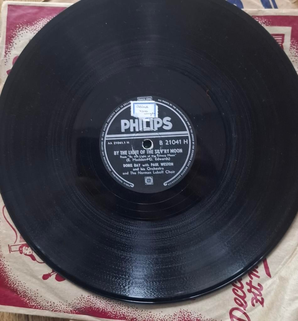 Doris day with paul weston 10"  78 toeren, Cd's en Dvd's, Ophalen of Verzenden, Gebruikt, 10 inch
