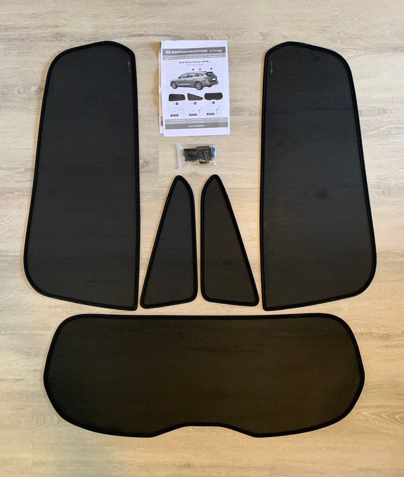 Zonwering Ford Focus station, Ophalen, Ford