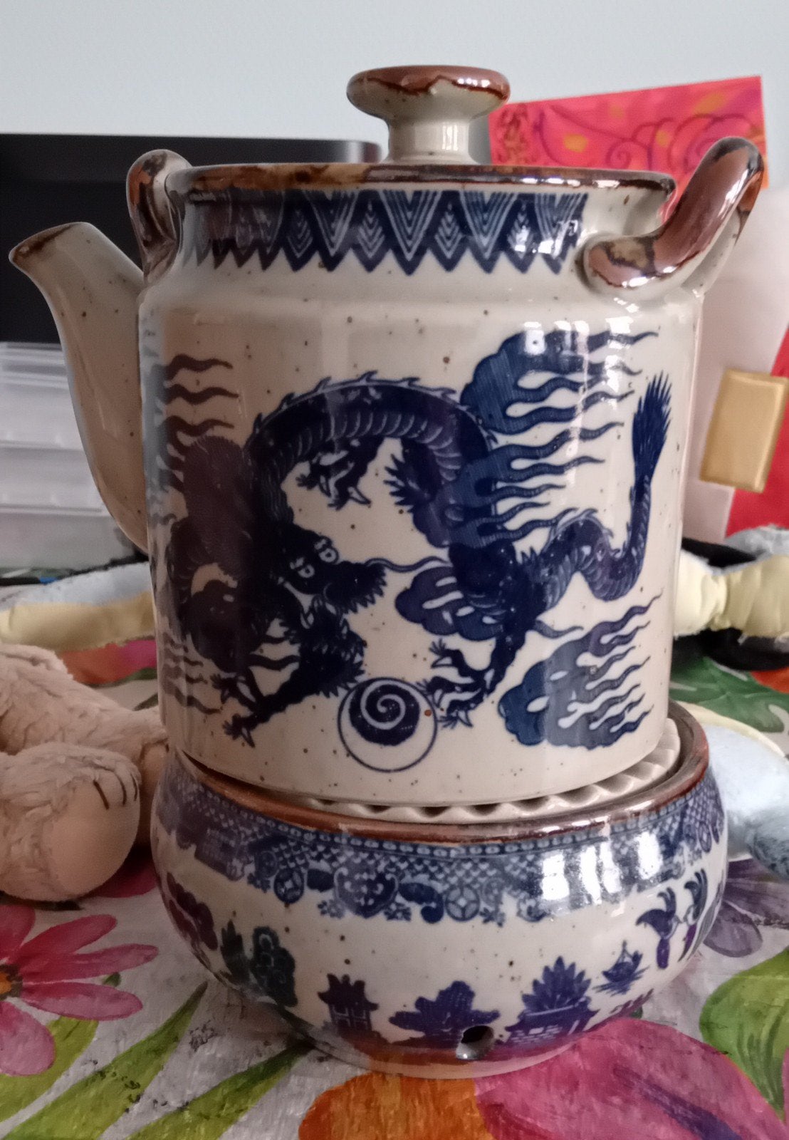 Vintage theepot, Antiek en Kunst, Ophalen