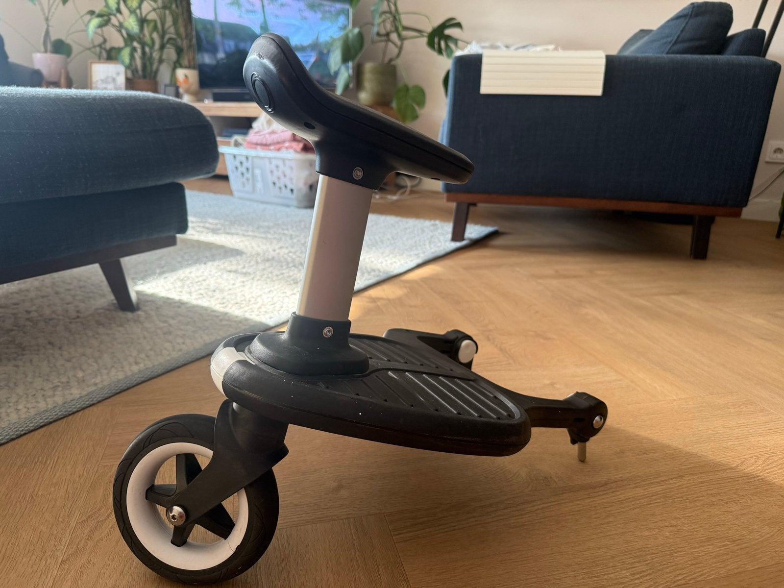 Bugaboo meerijdplankje met zitje, Gebruikt, Ophalen, Kinderwagen, Duowagen
