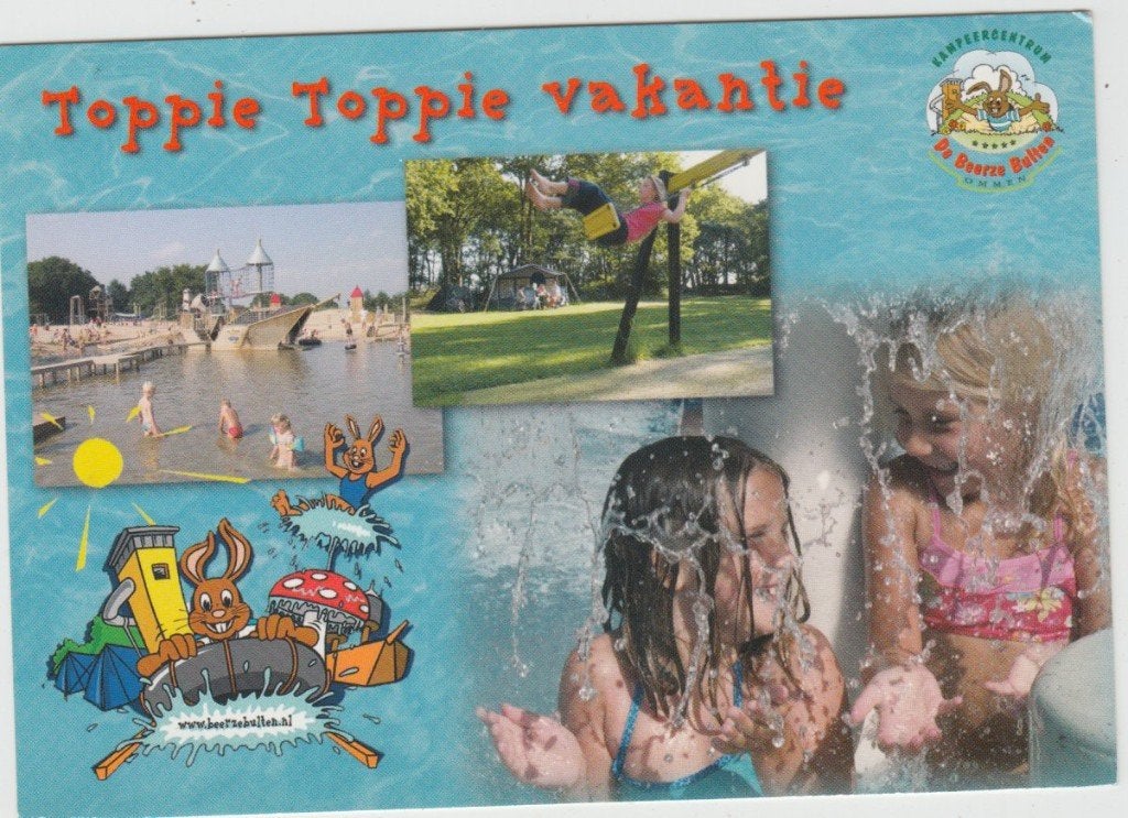 De Beerze Bulten Toppie Toppie Vakantie 2006 gelopen, Verzenden, 1980 tot heden, Gelopen, Overijssel