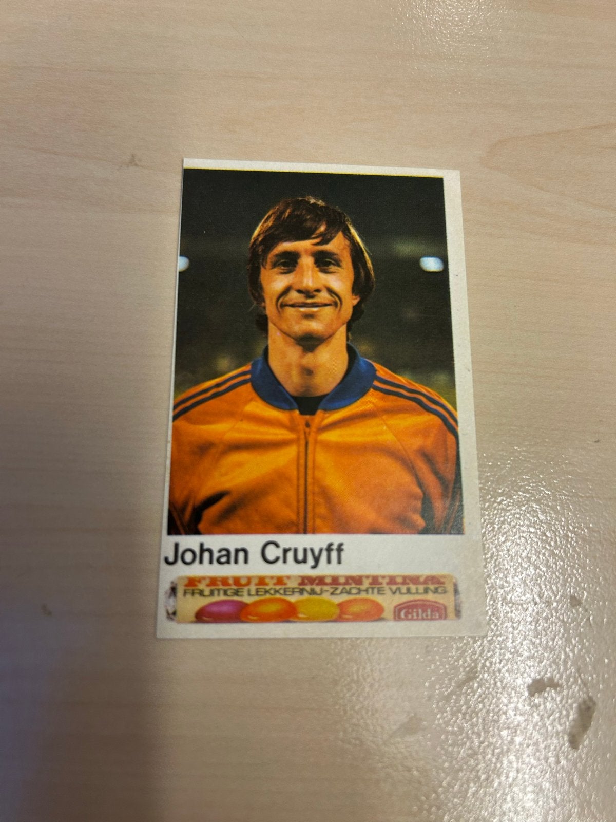 Kortekaas WK 1978 Voetbalsticker Johan Cruyff, Ophalen of Verzenden, Zo goed als nieuw, Sport