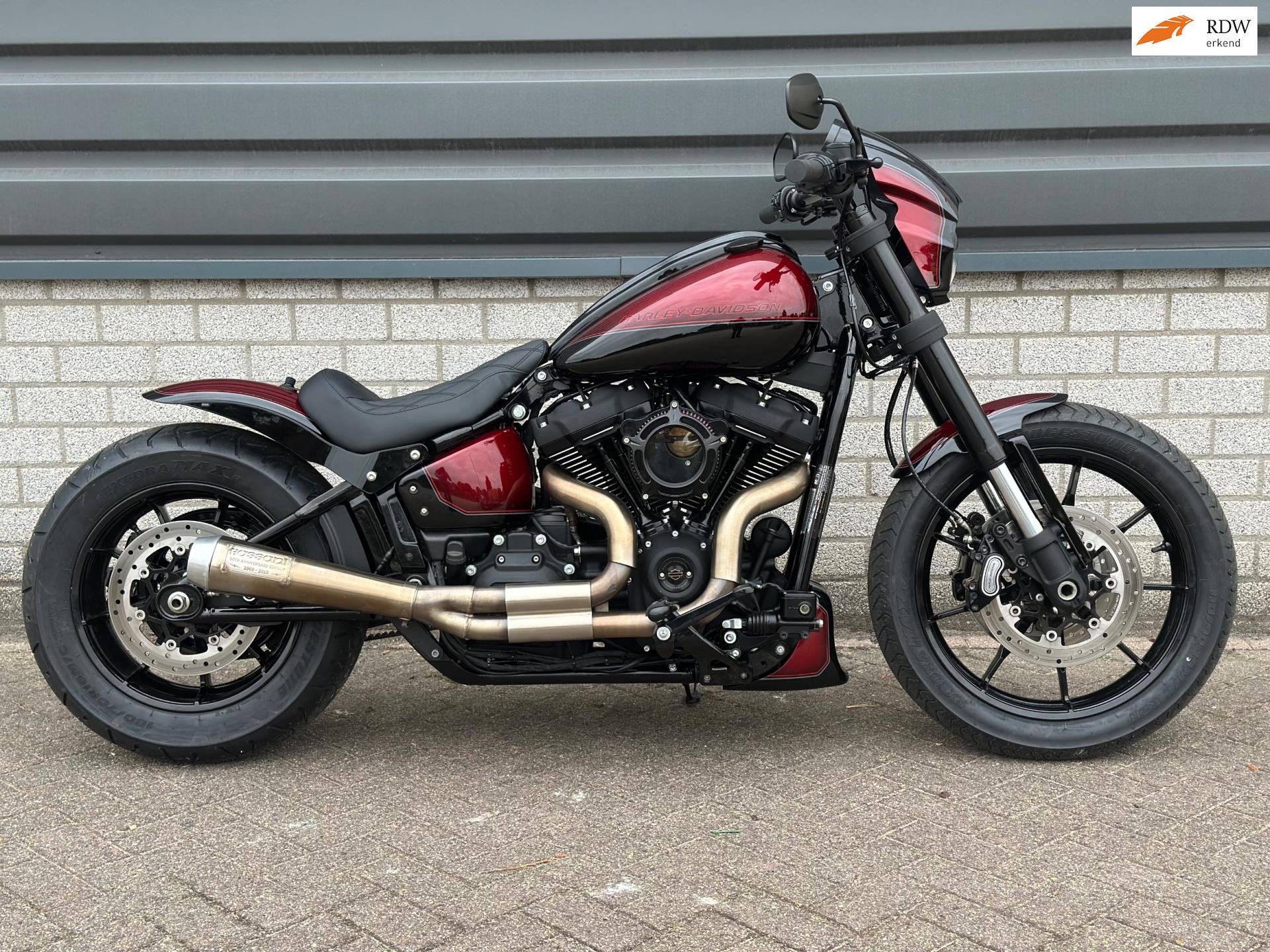 Harley Davidson FXLRS Low Rider S 117M8 CUSTOM BTW MOTOR! 20, LED Verlichting, Chopper, Bedrijf, Meer dan 35 kW
