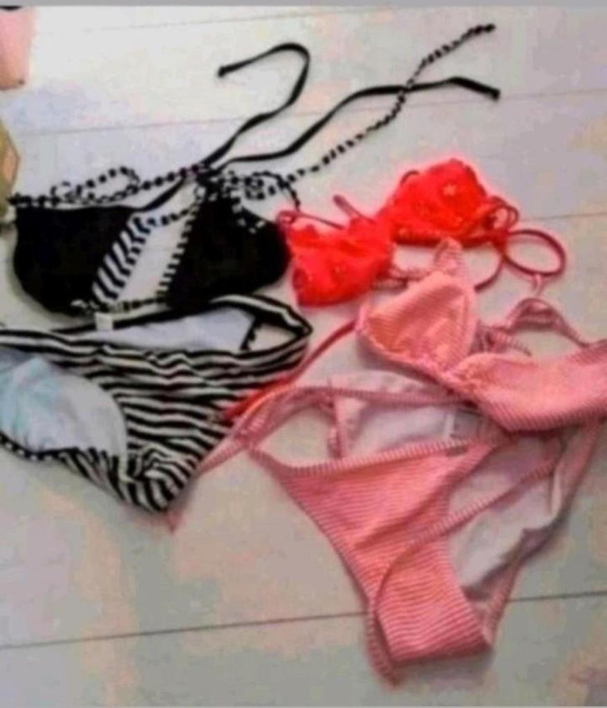 2 bikini's en 1 los bovenstukje maat 36, Ophalen of Verzenden, Zo goed als nieuw, Overige kleuren, Bikini