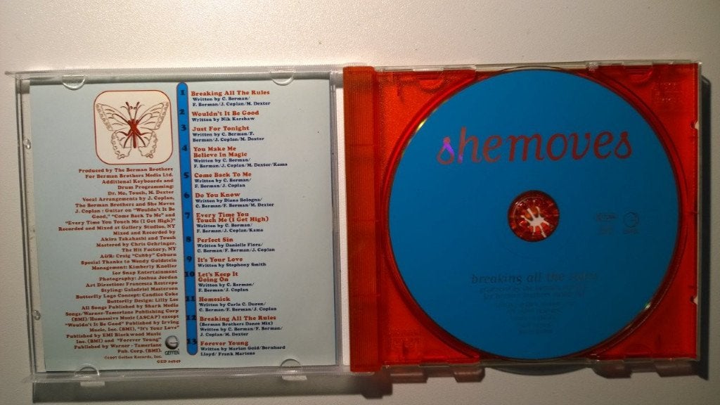 She Moves - Breaking All The Rules, Ophalen of Verzenden, Zo goed als nieuw, Pop, Album