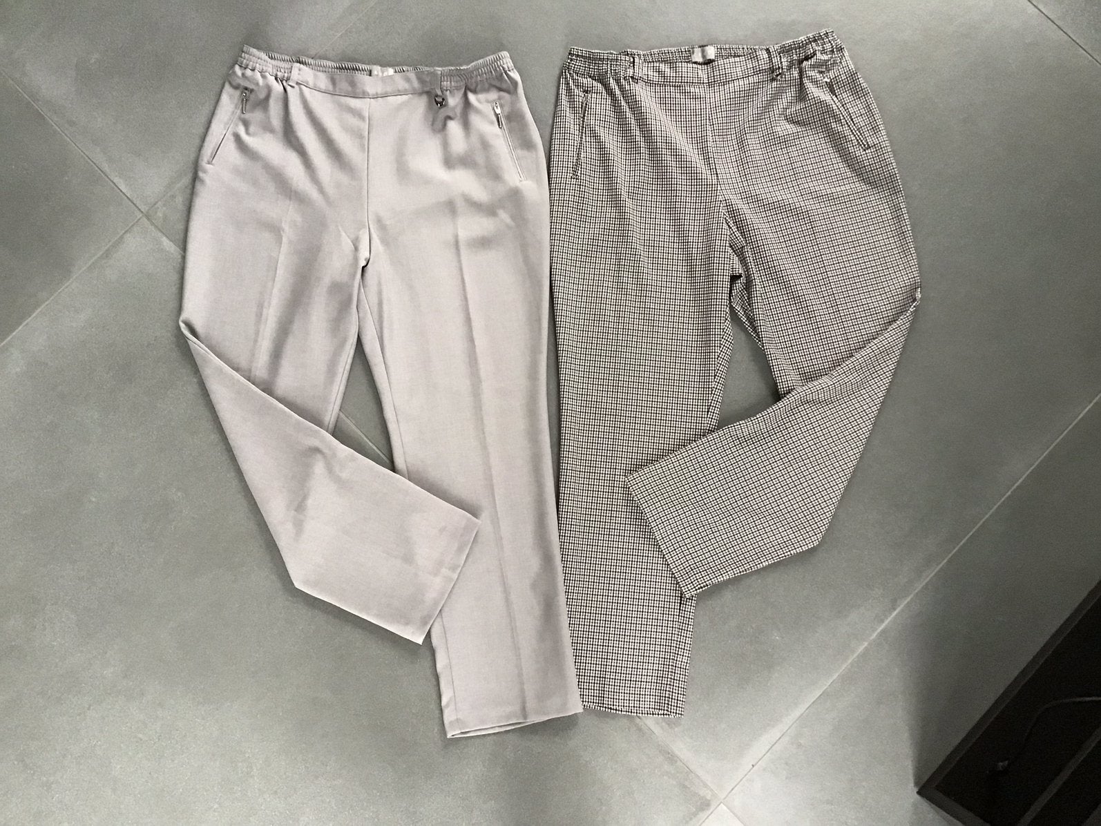 2 comfort pantalons, mt. 40/42, CANDA, Zwart, Maat 42/44 (L), Ophalen of Verzenden, Zo goed als nieuw