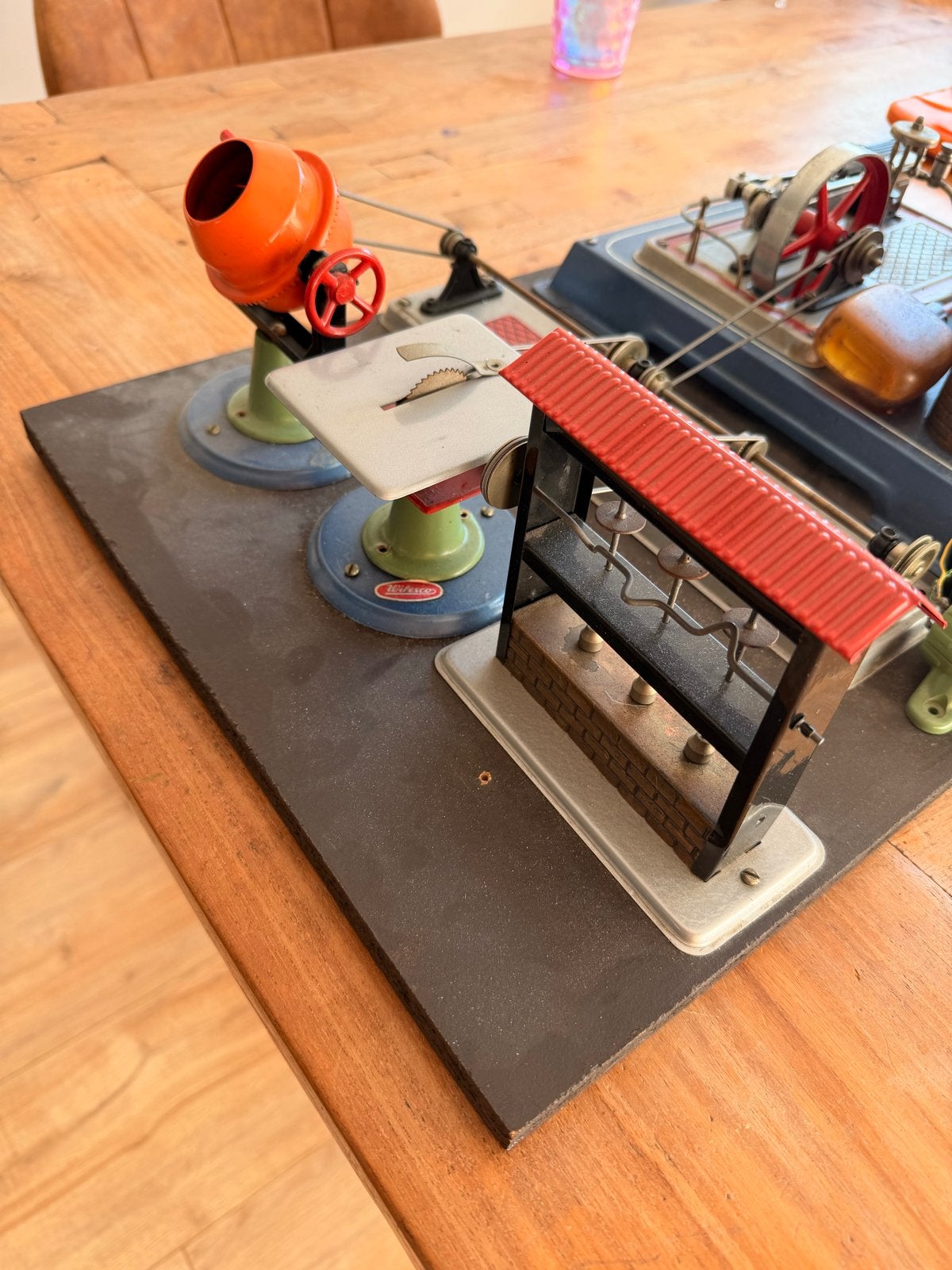 Wilesco D16 Stoommachine met aandrijfmodellen, Ophalen, Gebruikt