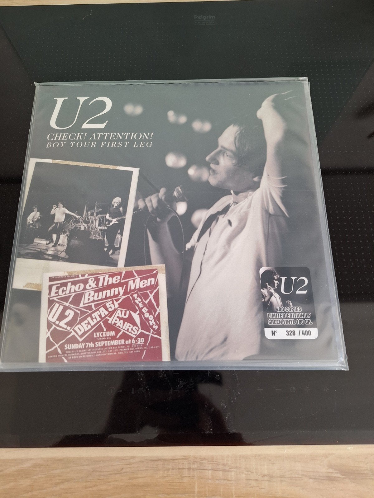 U2 - Check! Attention! Boy Tour First Leg, LP, Verzenden, Beschermende buitenhoes, 12 inch