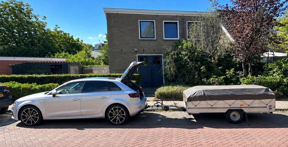 Walker vouwwagen zo goed als nieuwe banden, Ophalen of Verzenden