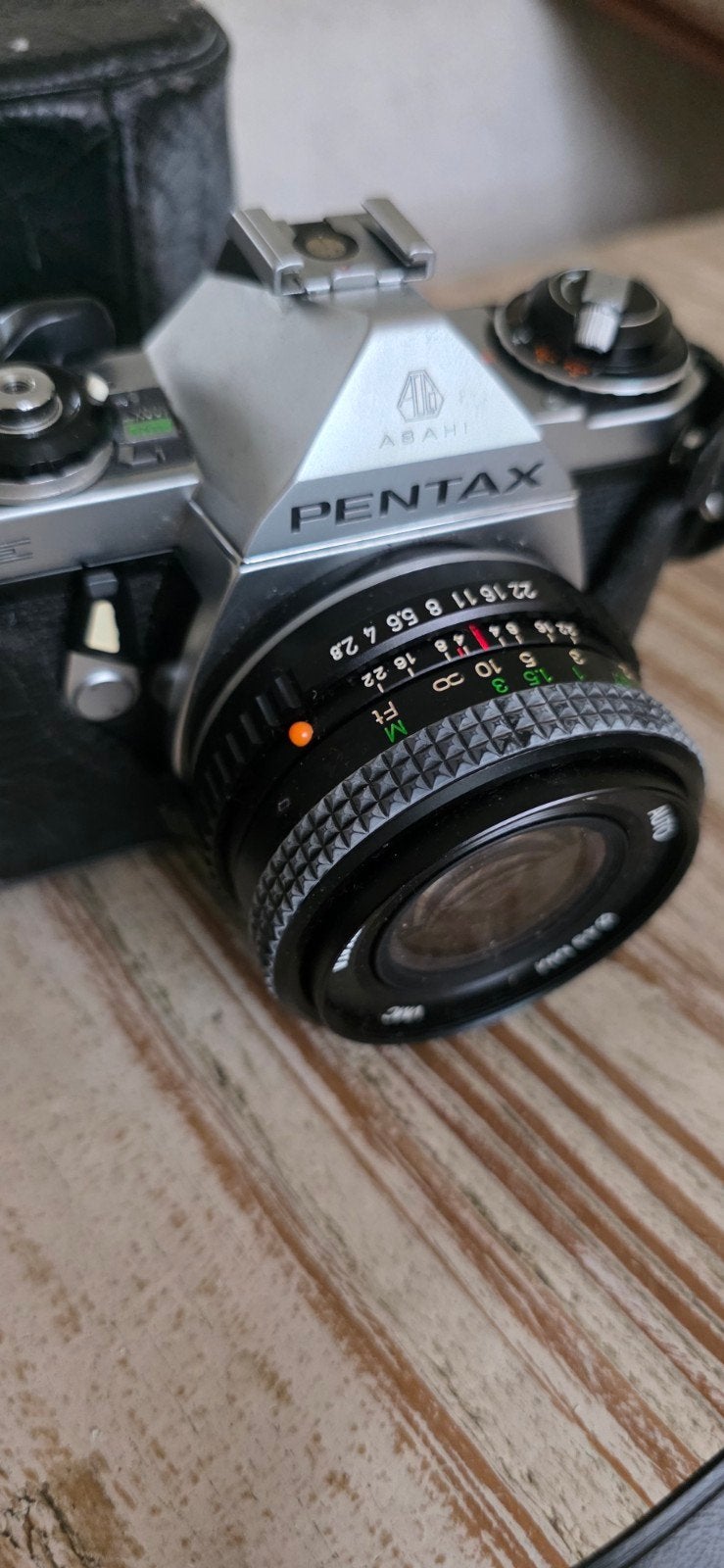Pentax Spiegelreflexcamera met 2 lenzen en tasje, Ophalen of Verzenden