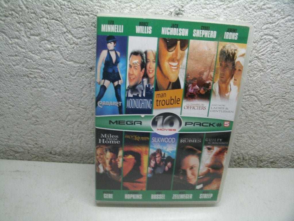 dvd 158b mega pak 5 dvd cabaret /moonlighting, Alle leeftijden, Ophalen of Verzenden, Zo goed als nieuw, Stand-up of Theatershow