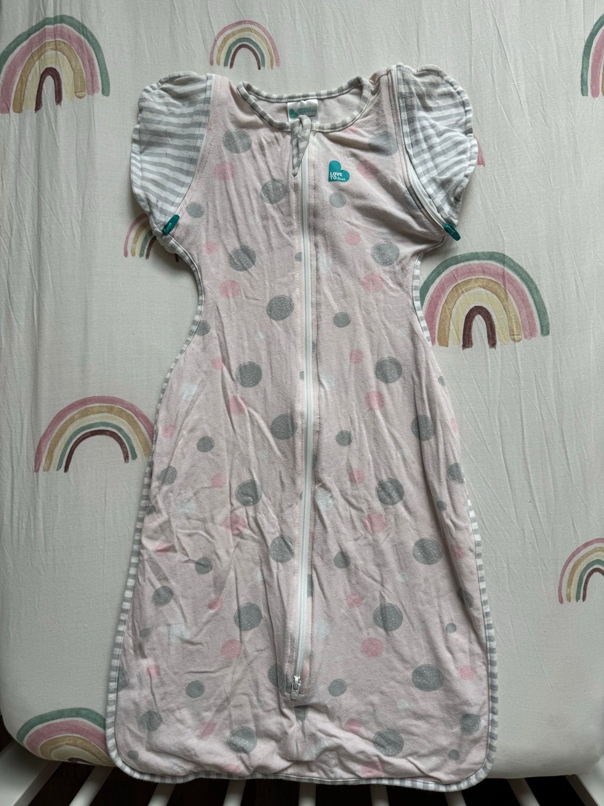 Love to Dream inbakerslaapzakje L 8.5-11 kg 1.0 TOG, Wasbaar, Gebruikt, Bakerzak of Bakerdoek, Roze