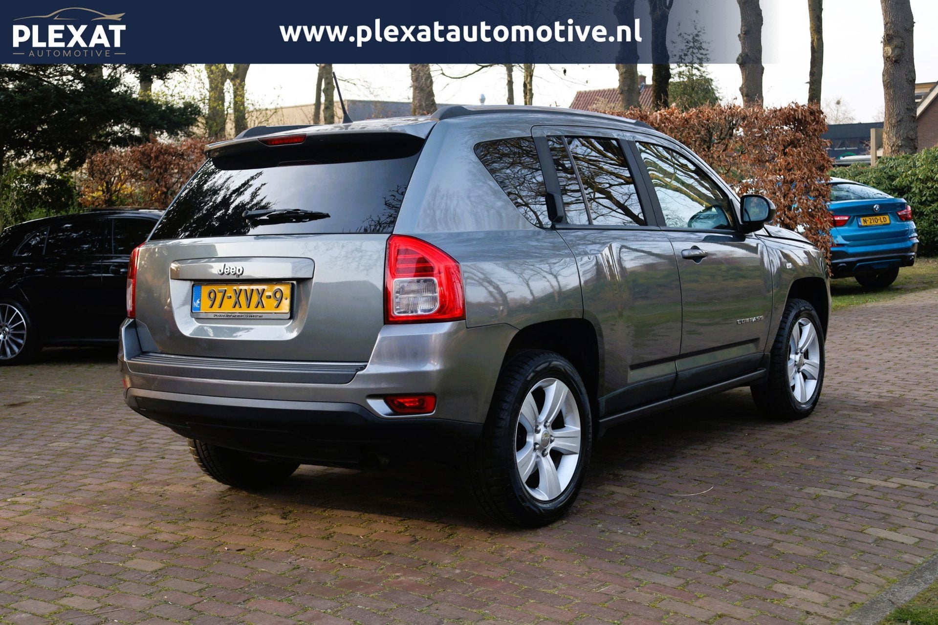 Jeep Compass 2.0 Sport | Slechts 55.000KM | Cruise Control |, Auto's, Jeep, Gebruikt, Zwart, Handgeschakeld, Traction-control