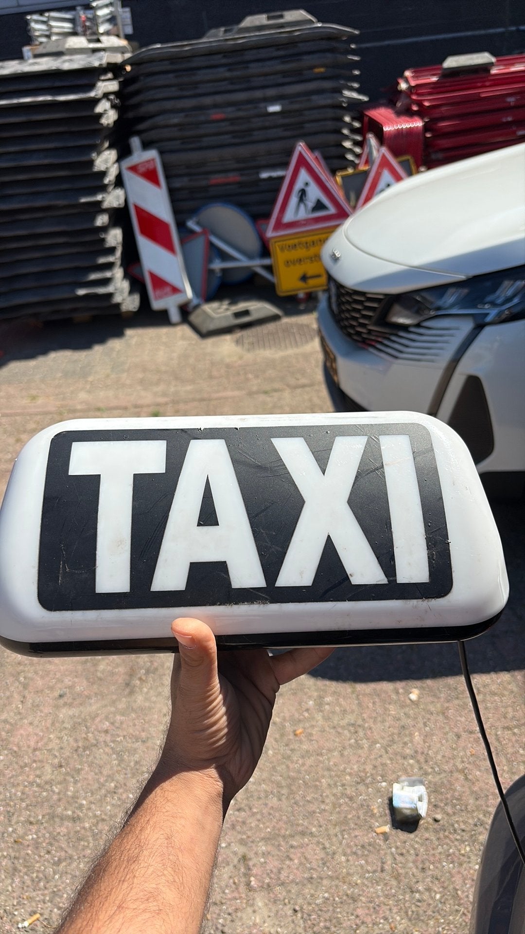 Taxi boord, Auto diversen, Auto-accessoires, Ophalen of Verzenden, Zo goed als nieuw