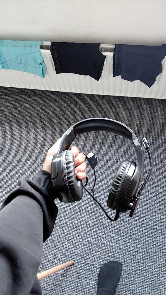 Headset, Ophalen of Verzenden, Zo goed als nieuw