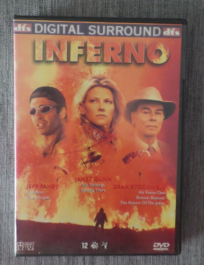 DVD Inferno, Vanaf 9 jaar, Ophalen of Verzenden, Zo goed als nieuw, Actie